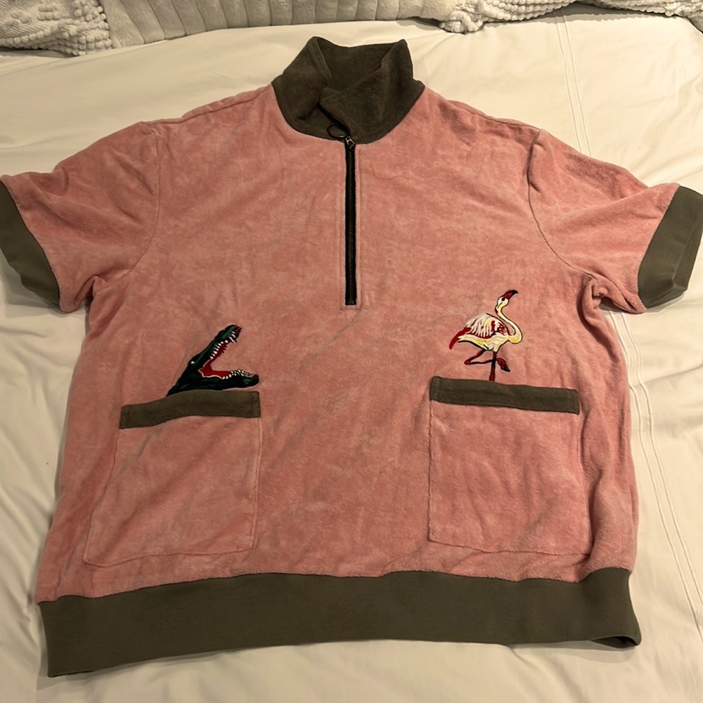 half zip up shirt